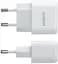 Зарядний пристрій Ugreen CD241 USB Type-C 20W Mini PD PD3.0 Fast Charger 3A білий - мініатюра 2