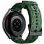Ремінець для Samsung Galaxy Watch 7 - темно-зелений силікон Watchbands Crag (W50-2WB94498605) - мініатюра 1