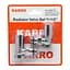 Комплект радіаторних кранів Karro KR32001 кутових 1/2" верхні Chrome 30412 - мініатюра 2