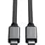 Кабель Satechi USB4 C to C Cable 100W Space Gray 0.25 м (ST-U4C25M) - мініатюра 5