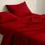 Простынь Cosas на резинке в детскую кроватку 60х120 фланель burgundy, красный (Flannel_55Burgundy_60x120x12) - миниатюра 5
