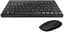 Комплект (клавіатура + миша) Rapoo 8000M wireless black (63920) [45023] - мініатюра 4