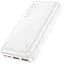 Внешний аккумулятор Power Bank Hoco J101A 20000 mAh 22.5 вт белый - миниатюра 1