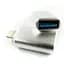Перехідник OTG USB 2.0 AF to Lightning grey Dengos (ADP-016) - мініатюра 2