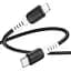 Кабель Hoco X82 iP PD silicone charging data cable Чорний - мініатюра 1