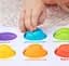 Сенсорная развивающая игрушка Dimpl Duo Fat Brain Toys F208EN Цвет Форма Брайль - миниатюра 3