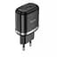 Мережевий зарядний пристрій Hoco N3 Special single port 1USB, QC3.0 3A Black - мініатюра 2