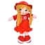 Детская игрушечная кукла Bambi YG0009(Red) 33 см, мягкая набивная, петелька - миниатюра 1
