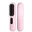 Бездротова щітка вирівнювач для волосся AIMED Hair Straightener Brush Wireless рожева - мініатюра 1