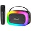Портативна колонка караоке Kisonli G21 Bluetooth 1800 mAh 5 Вт, 1 мікрофон, Black - мініатюра 1