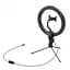 Кольцевая лампа Baseus Live Stream Holder-table Stand 25,4 см CRZB10-A01 Black - миниатюра 2