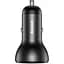 Автомобильное зарядное устройство для Baseus Digital Display 2USB 45W CCBX-B0G Grey - миниатюра 1
