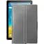 Чехол StatusCASE из экокожи для планшета Umax VisionBook 10A LTE Серый - миниатюра 1