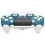 Геймпад джойстик Voltronic DualShock 4 Wireless DoubleShock PS4 blue-white (62197) - мініатюра 3