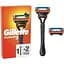 Станок для бритья Gillette Fusion5 с 2 сменными картриджами мужской - миниатюра 1