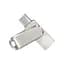 Накопитель 128GB USB 3.1 Type-A + Type-C Dual Drive Luxe Серебряный SanDisk teh0013417 - миниатюра 3