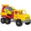 Машинка Tigres City Truck Бетонозмішувач жовта з червоним (39365) - мініатюра 1