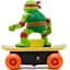 Игровой набор TMNT Funrise Черепашки-Ниндзя Скейтбордист Рафаэль, с лаунчером (71043) - миниатюра 4