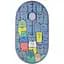 Мишка 2E MF300 PETSCATS Silent Wireless/Bluetooth Blue (2E-MF300WPETSBL) - мініатюра 1