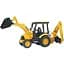 Дорожный погрузчик с экскаватором Bruder JCB MIDI CX 41 см желтый (02427) - миниатюра 1