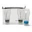 Набір Lifeventure Silicone Flight Bottle Set Білий - мініатюра 3