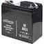 Аккумулятор EnerGenie AGM 12V/55Ah/660Wh [BAT-12V55AH] [125694] - миниатюра 1