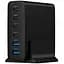 Зарядний пристрій Gembird 4xUSB-C PD25W + 2xUSB QC3.0 18W black (TA-UC-2A4C-PD75-01-BK) - мініатюра 1