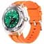 Смарт годинник HOCO Y13 Vitality Orange (сріблястий корпус оранжевий ремінець) - мініатюра 1