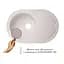 Кухонная мойка Lidz 780x500/200 COL-06 (LIDZCOL06780500200), Бежевый - миниатюра 3