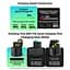 Зарядний пристрій Telesin Dual Fast Charging Box + 2 акумулятори для GoPro Hero 11/10/9 GP-FCK-B11 [76201] - мініатюра 11