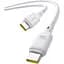 Кабель Baseus Silky Series Type-C to Type-C 100W 1m White (P10377704213-00) [141245] - мініатюра 3