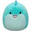 М'яка іграшка Squishmallows Вугор Езі 30 см блакитна (SQCR06755) - мініатюра 1