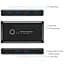 Комутатор KVM USB Switch Box 4 in 2 перемикач на 2 комп'ютери USB 3.0 - мініатюра 2