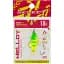 Блешня Select Welldy 1.8g 31mm #11 LimeON Black - мініатюра 2