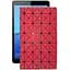 Чехол StatusCASE из экокожи для планшета Huawei MediaPad M5 lite 8 Красный ромб - миниатюра 1