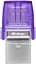 Накопитель 64GB USB 3.2 Type-A Gen1 + Type-C DT microDuo 3C R200MB/s Kingston teh0013385 - миниатюра 1