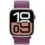 Смарт-годинник Apple Watch Series 10 GPS 42mm Rose Gold Aluminum Case w. Plum Sport Loop (MWWK3) - мініатюра 2