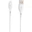 Кабель SkyDolphin S22L Soft Silicone USB - Lightning (M/M), 1 м, White (USB-000599) - миниатюра 1