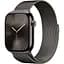 Смарт-годинник Apple Watch Series 10 GPS + Cellular 46mm Slate Titanium Case with Slate Milanese Loop S/M (MC7R4) [115186] - мініатюра 1