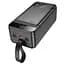 Внешний аккумулятор Hoco J123C Element 22.5W+PD20W 60000mAh черный - миниатюра 2