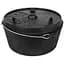 Казан-жарівня чавунна Petromax Dutch Oven ft18 плоске дно 16.1 л (1017-ft18-t) - мініатюра 1