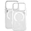 TPU+PC чохол Blueo Frosted Heat Dissipation Stand with MagSafe для Apple iPhone 17 Pro (6.3) Білий / White - мініатюра 3