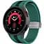 Ремешок для Samsung Galaxy Watch 5 Pro 45mm - темно-зелено-черный ширина крепления 20мм силикон Watchbands Cls-way (W27-8WB69551119) - миниатюра 1