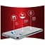 Стекло защитное Intaleo Full Glue Samsung S22+ (1283126523052) - миниатюра 6