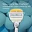 Сменные картриджи для бритья Gillette Venus Comfortglide Skin Cushion Coconut женские 3 шт. - миниатюра 6