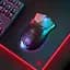 Мышка Defender Warlock GM-709L RGB игровая, беспроводная 2400dpi., 7кн., черная - миниатюра 9