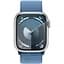 Смарт-годинник Apple Watch Series 9 GPS 45mm Silver Aluminum Case with Winter Blue Sport Loop [MR9F3] [95103] - мініатюра 2