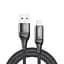 Кабель Brevia USB to Lightning 2,4А 1 м, черный ZIP (56100BULZ1) - миниатюра 1
