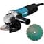 Кутова шліфувальна машина Makita 99558 HNRG (134877) - мініатюра 1