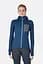 Флісова кофта Rab Superflux Hoody wmns 12 Синій - мініатюра 1